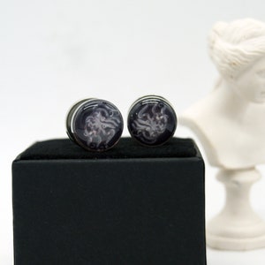 Mr Octopus Picture Ear Gauges with Screw on Size 8g up to Size 1 inch