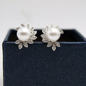 Perle Kristall Hochzeit Plugs / Hochzeit Gauges / 12g, 8g, 6g, 4g, 2g Crystal Plugs