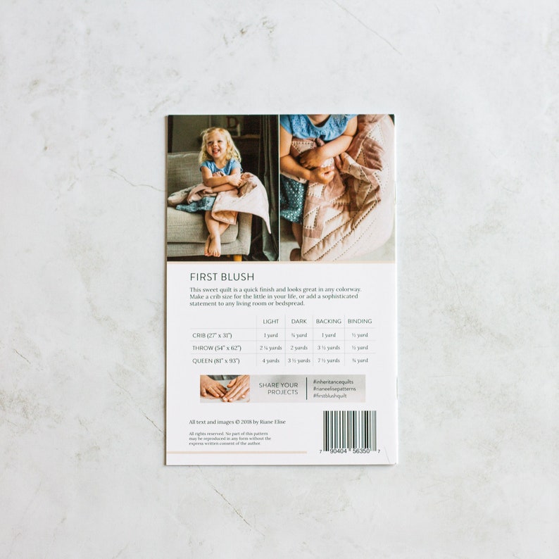 First Blush Quilt Pattern Etsy