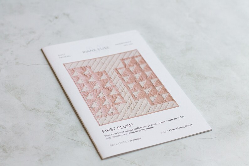 First Blush Quilt Pattern Etsy