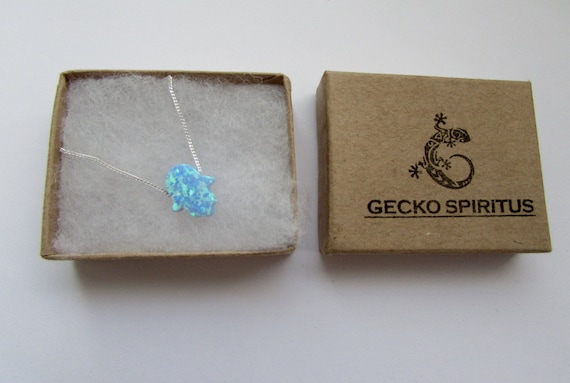 Collier En Argent Sterling à Pendentif Rond Hamsa Avec Chaîne Et