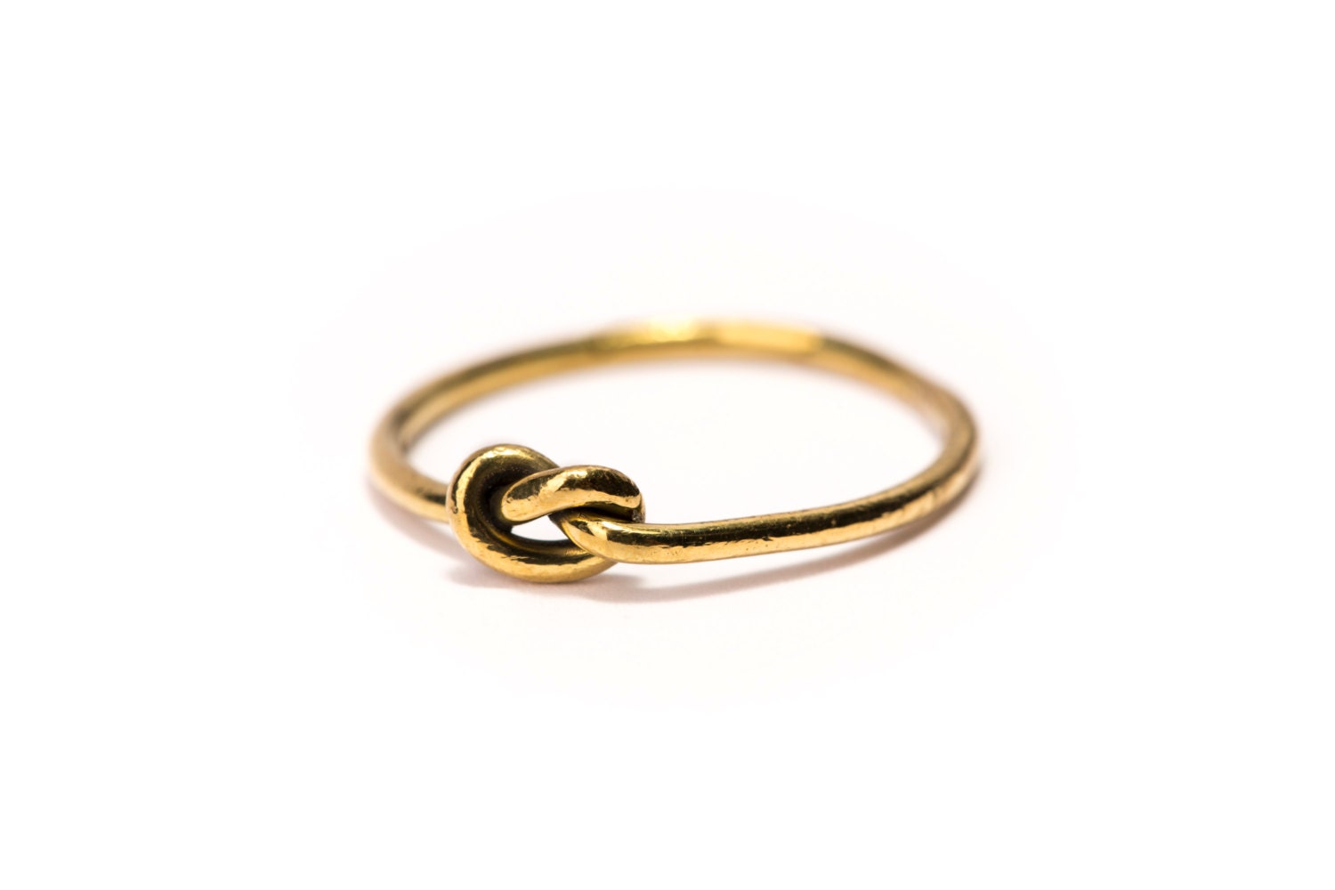 Knot ring Brass, Handmade, Simple Jewellery Simplistic Design, Infinity Ring, Friendship Ring, Gift Boxed + Gift Bag , Free UK Delivery