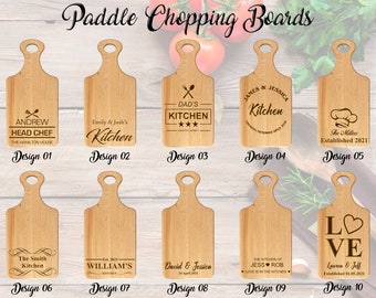 Personalised Chopping Board - Engraved Personalised Wooden Many Designs !!