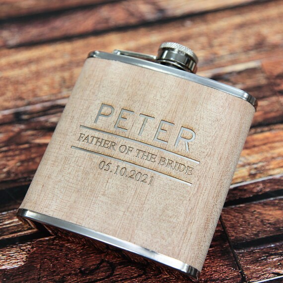 8OZ PERSONALIZED - Git Wrecked Flask - BLACK, RED, STAINLESS, OR 6OZ LEATHER 8OZ PERSONALIZED - Git Wrecked Flask - BLACK, RED, STAINLESS, OR 6OZ LEATHER