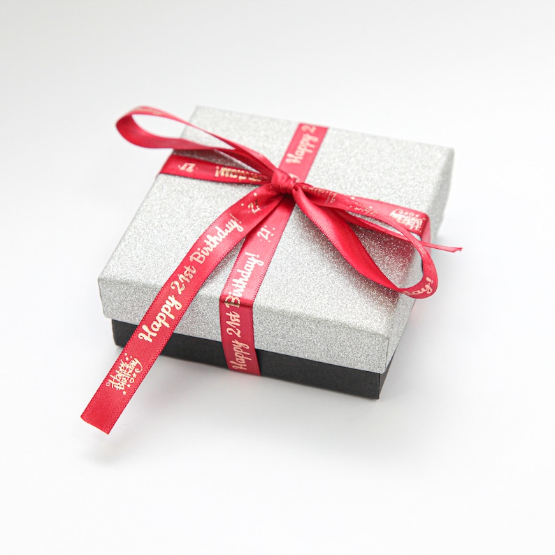 Personalised Satin Ribbon, Gift Wrapping, Birthdays, Weddings, Anniversary, Customised Ribbon, 10mm Satin Ribbon, Corporate Branding Ribbon image 7
