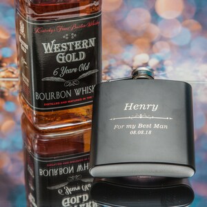 Groomsmen Gift, Flask, Boyfriend Gift, Groomsmen Proposal, Groomsmen Flask, Personalized Flask, Groomsman Gift, Engraved Flask, Hip Flask