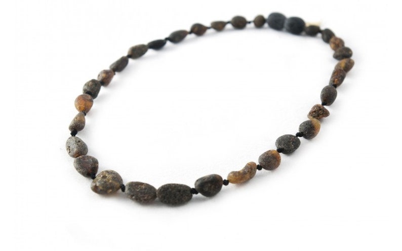 beaded teething necklace