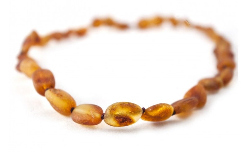 natural teething necklace