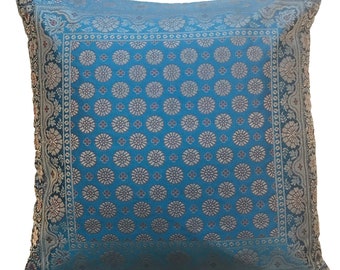 Brocade cushion | Etsy Pillows Indian 16 Mandala Cushion