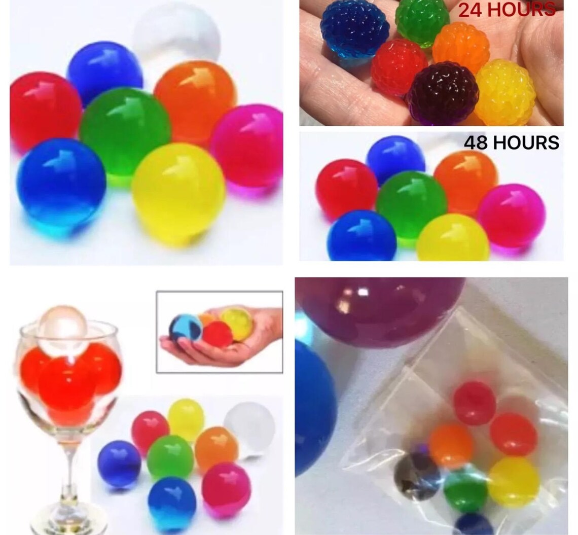 Pack of 100 Jumbo Size Orbeez DIY Flowers Kids Toys Magical Etsy