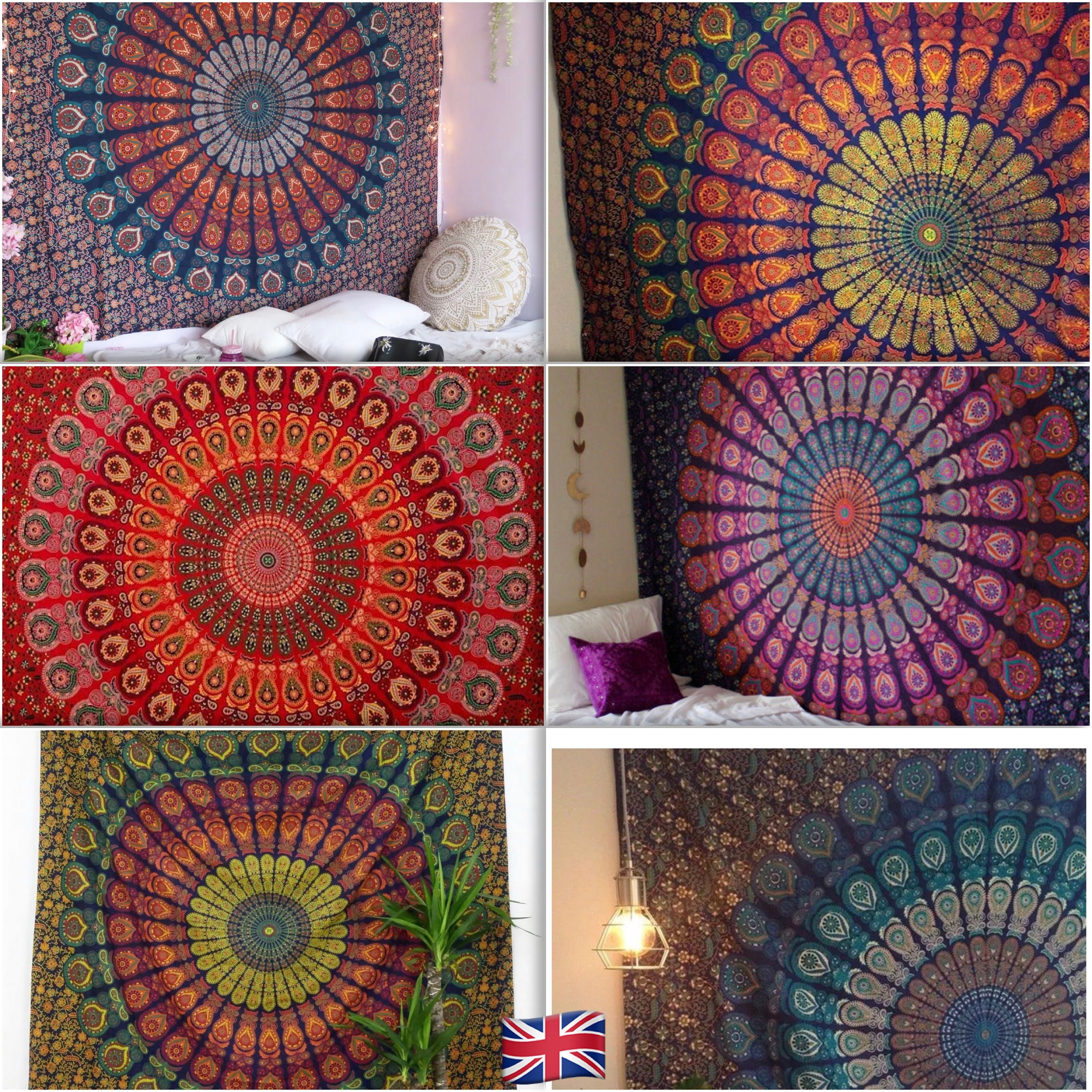 gypsy bohemian mandala wall hanging tapestry wall decorative art US SELLER gypsy bohemian mandala wall hanging tapestry wall decorative art US SELLER