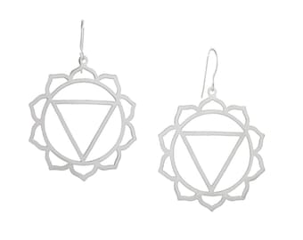 SOLAR PLEXUS CHAKRA | Sterling Silver Earrings