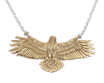 CLARITY | Hawk Necklace in Bronze