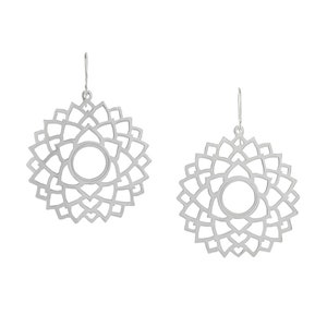 CROWN CHAKRA | Sterling Silver Earrings