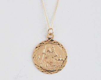 H samuel shop st christopher necklace