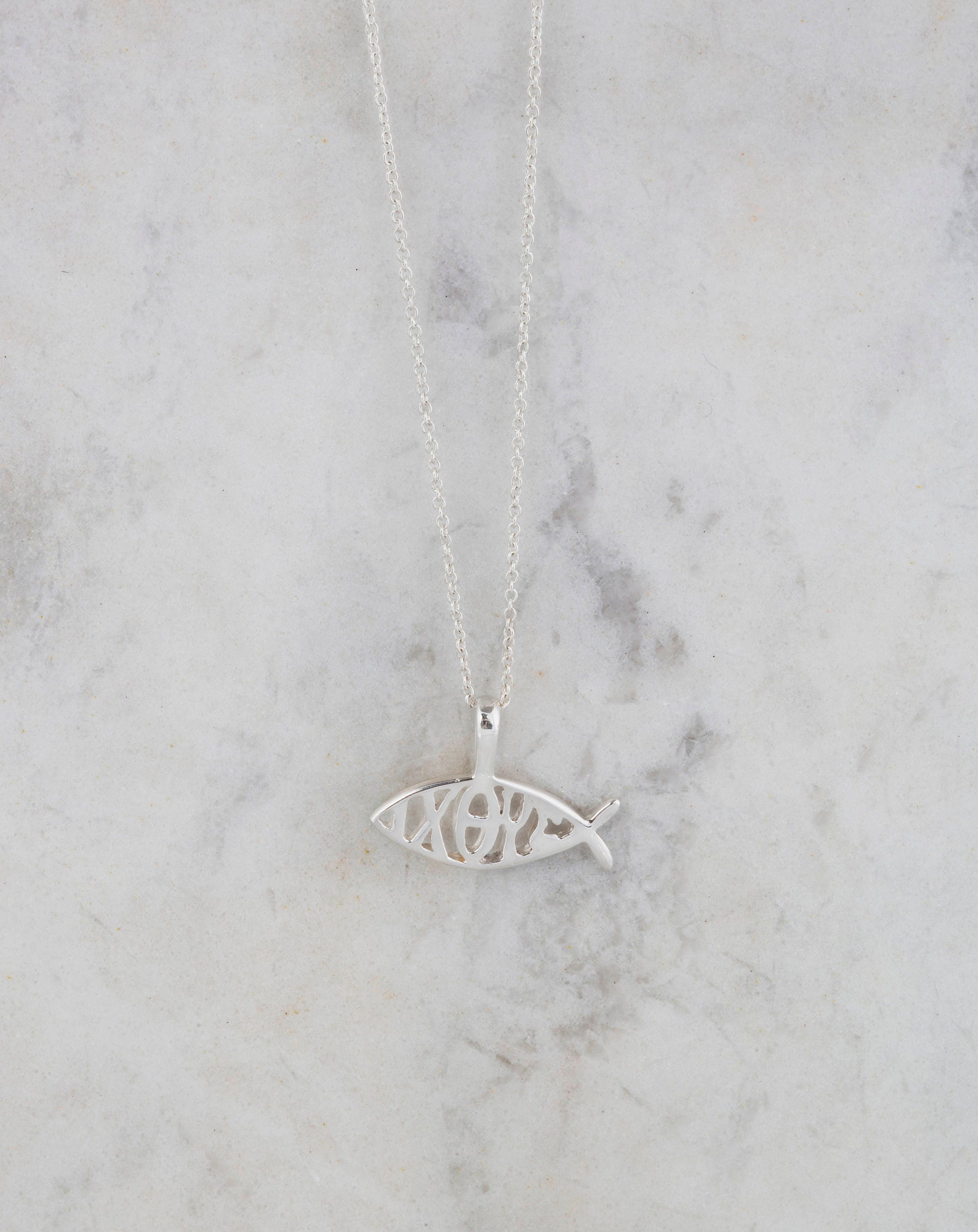 Sterling Silver Ixoye Fish Pendant Fish Pendant Silver Etsy