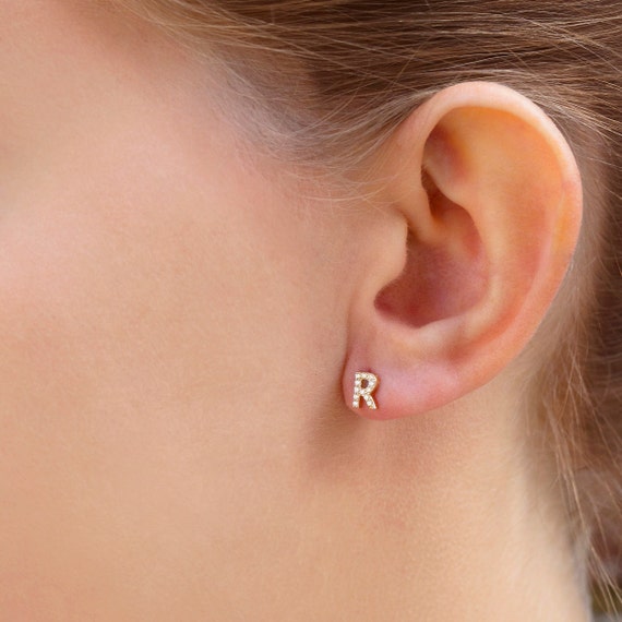 B initial deals earrings