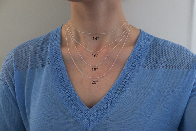 Sterling silver curb chain in various sizes - 14