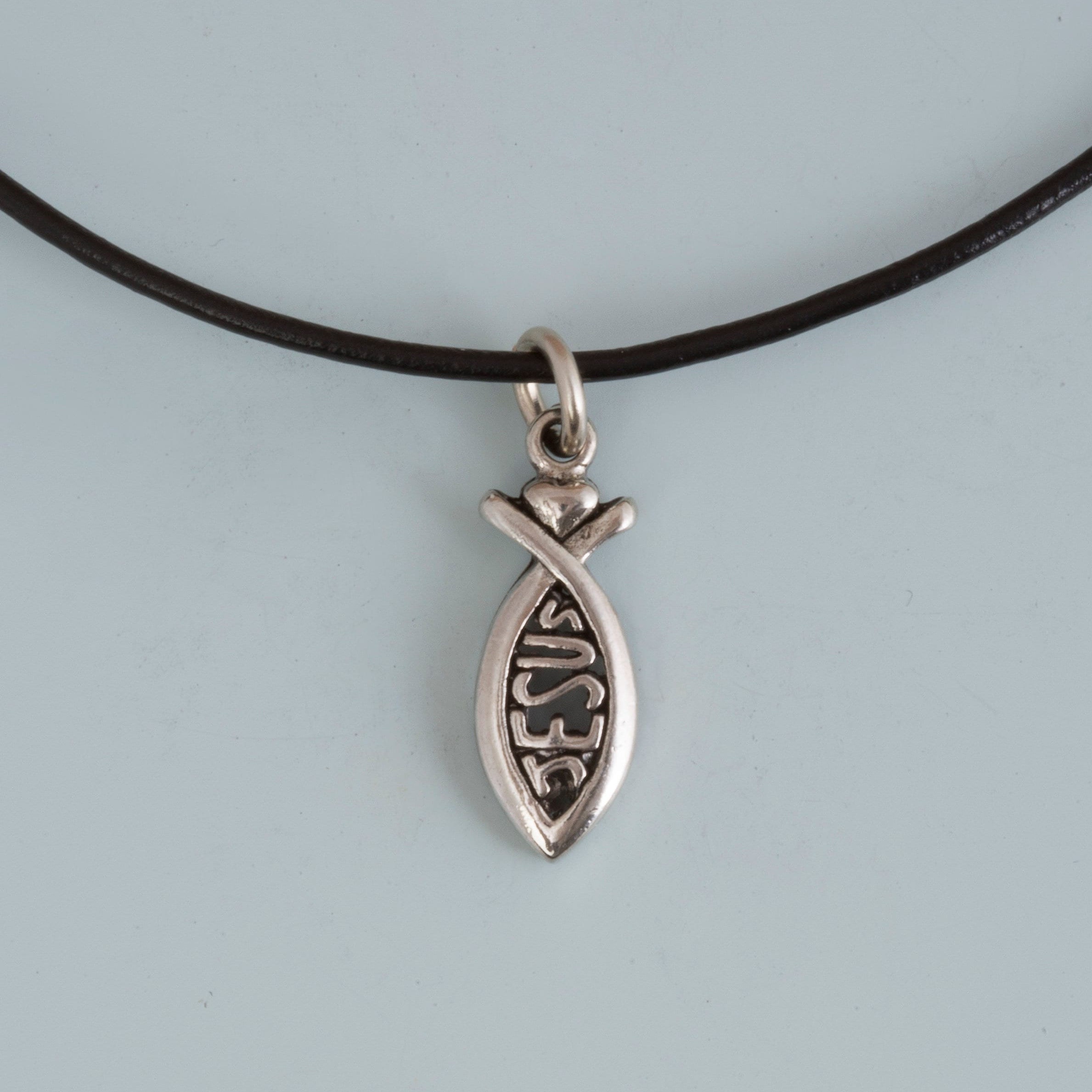 Religious 2024 fish necklace