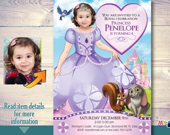 Sofia Birthday Ideas Etsy