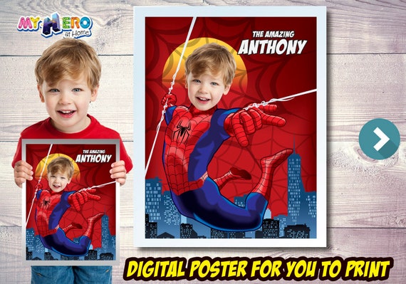 Affiche Handsome Spiderman · Creative Fabrica