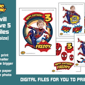 48 Stück Spinnen Torten Deko - Halloween Kuchen Dekoration Set