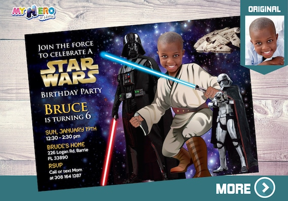 Star Wars Invitation. Turn your kid into a Jedi. Star Wars Party. Jedi Party Ideas. Jedi Invitation. Star Wars Birthday. Jedi Costume. 005A Il_570xn