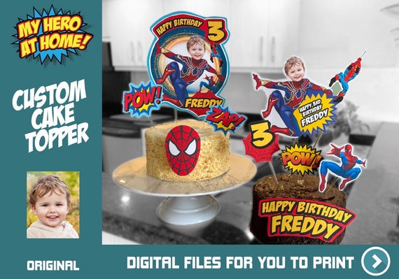 Iron Spider Cake Topper Spider Man Printable Cake Spiderman Cake iron-spider-cake-topper-spider-man-printable-cake-spiderman-cake
