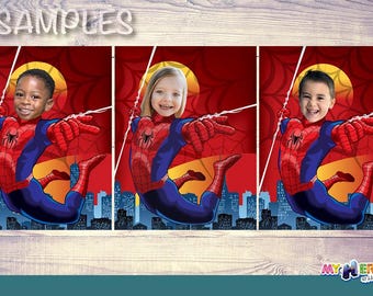 Striscione Di Compleanno Personalizzato Di Spiderman: Decorazione Per - Foto 7