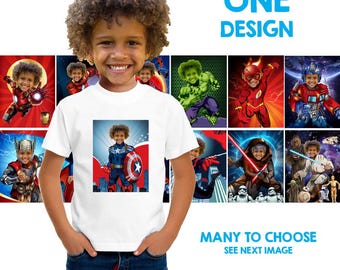 Personalized Super heroes Gifts with your kid as the star, Superhero presents. 2204C