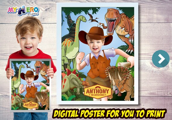 Dinosaurs Poster, Explorer Poster, T-Rex Poster, Dinosaurs Decoration, Dinosaurs Room Decor, Dinousars Gifts, Dinosaurs Wall. 468B Il_570xn