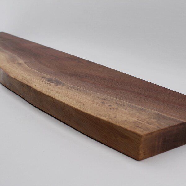 Live Edge Shelf Etsy
