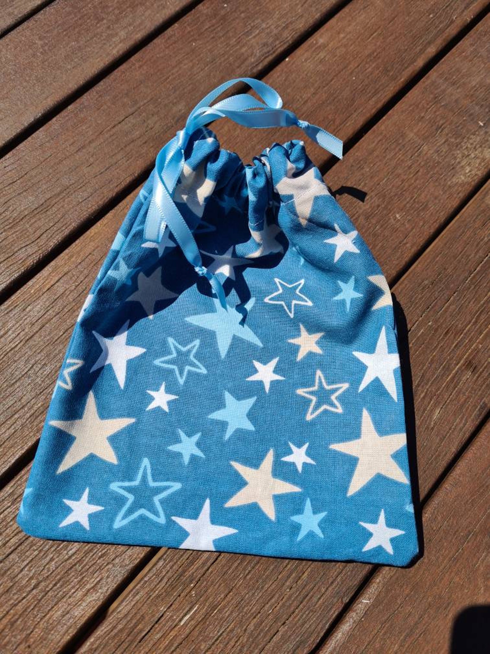Drawstring bag. Reuseable wrapping paper. Reuseable party Etsy