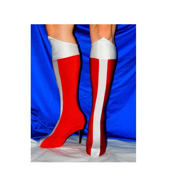 wonder woman shoe covers