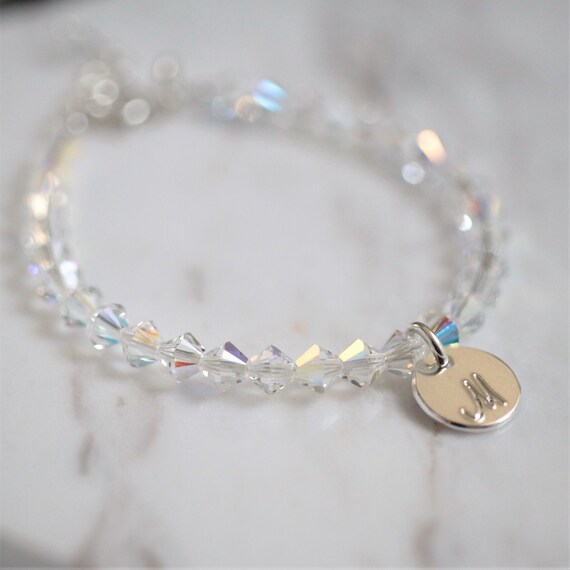 flower girl bracelet etsy