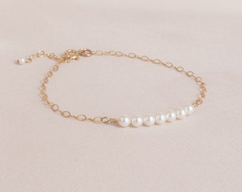 Wedding Pearl Jewelry, Pearl Bracelet, Wedding Pearl Jewelry, Pearl Bracelet, Bridal Party Jewelry, Bridesmaid Gift, Bridesmaid Bracelet