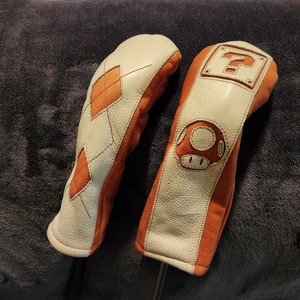 DIY Leather Golf Club Headcover Patterns Download HYBRID ONLY