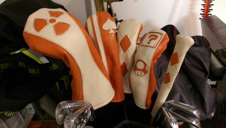 DIY Leder Golf Club Headcover Patterns NUR zum Download TREIBER Bild 2