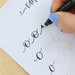 8 Styles of Lowercase Letters Brush Lettering Calligraphy Practice ...