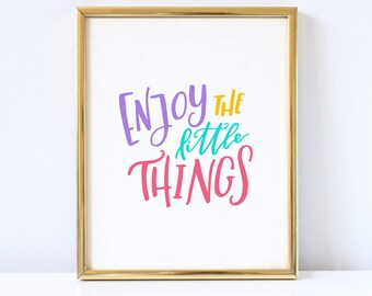 Printable Art for your home. Inspirational Quote, Home Decor, Typography Art Print, Black and White Art, Lettering.