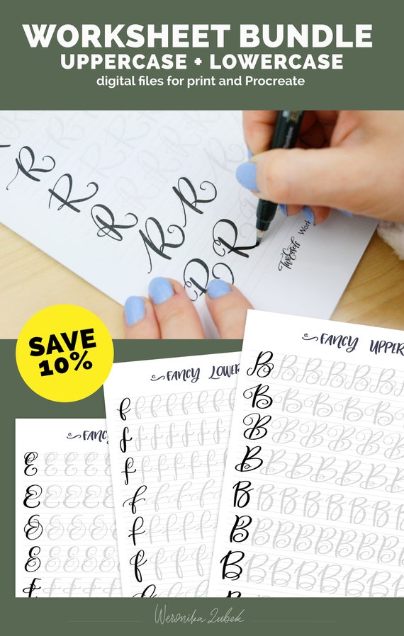 Calligraphy Workbook for beginners: Calligraphy Workbook lettering practice  hand sheet modern Dot Grid workbook for beginners (Paperback)