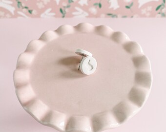 Minimalist Rabbit Stud Earrings: Polymer Clay Bunny Jewelry