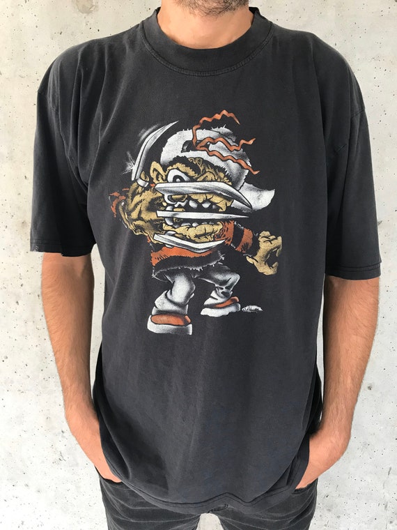 faded black graphic tee