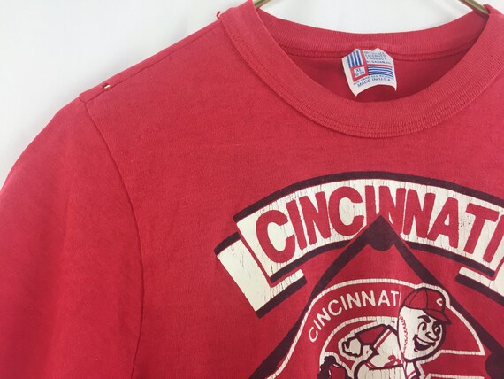 cincinnati reds retro t shirt