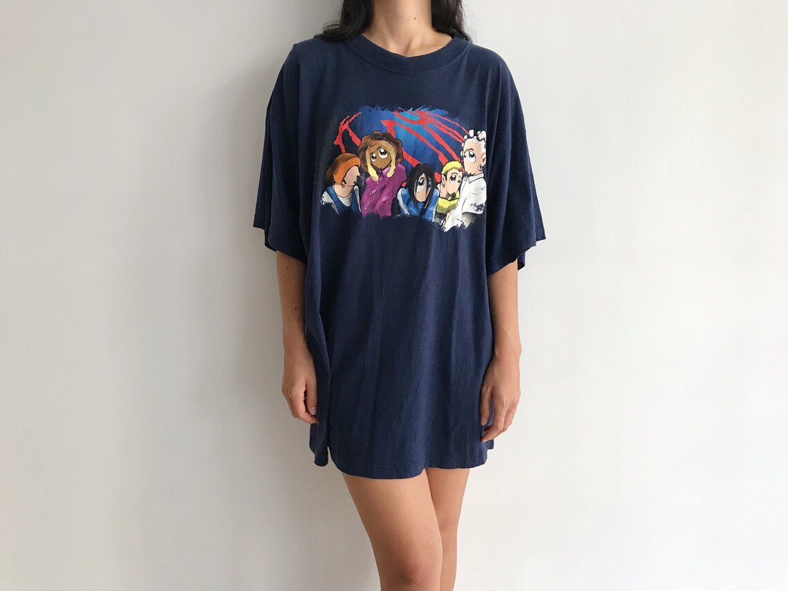 KORN ratm limp bizkit kid rock rap metal cartoon tee shirt summer cool sweat shirt-in T-Shirts 