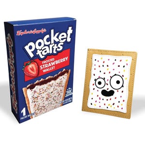 Carteira Pop Tart, Carteira Única e Legal, Carteira Engraçada, Carteira Feita à Mão, Presente para ele, Carteira Pocket Tarts