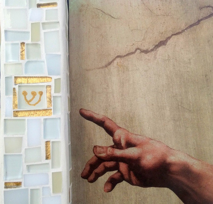 Mezouza, Boitier de Mezouza, Design Judaica Moderne, Marriage Juif, Cadeau Pesach, Judaica, Artiste 