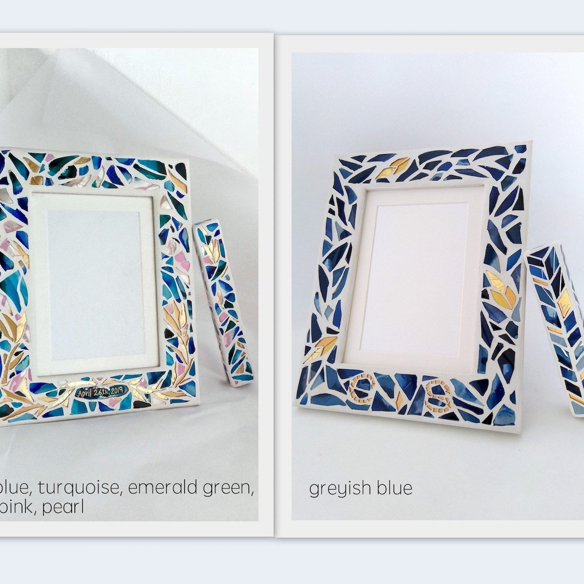 Wedding Breaking Glass, Chuppah Glass to Break, Jewish Ceremony, Wedding Glass Shards Picture Frame, Bridal Shower Gift, Smash Glass & Bag - Etsy