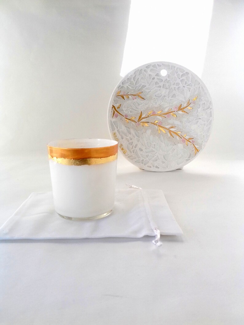 Jewish wedding breaking glass mezuzah kit Chuppah glass kit Etsy