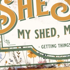 Retro Style Tea Shop Metal Sign, Room Sign - Afternoon Tea, 8x12 In - Foto 8